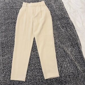 Zara cream pants